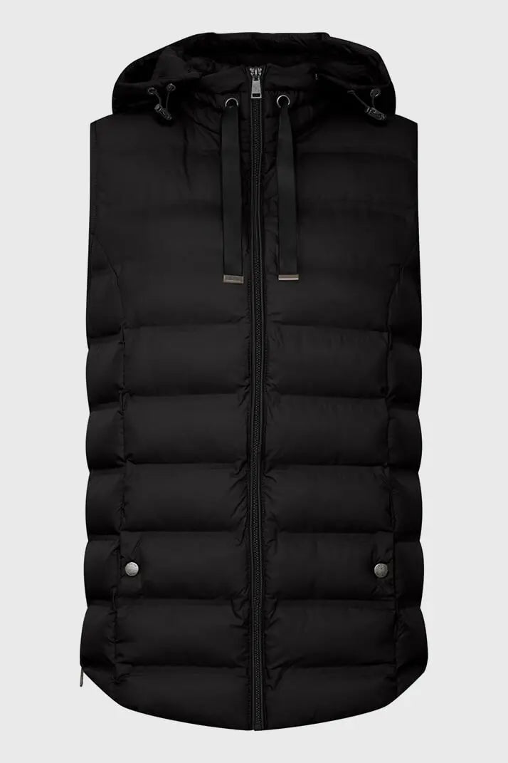 Black Vest by Fransa