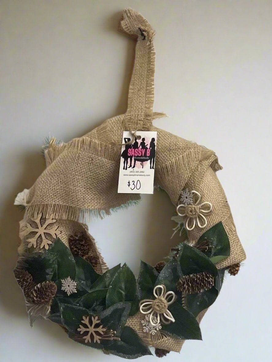 Burlap Wreath