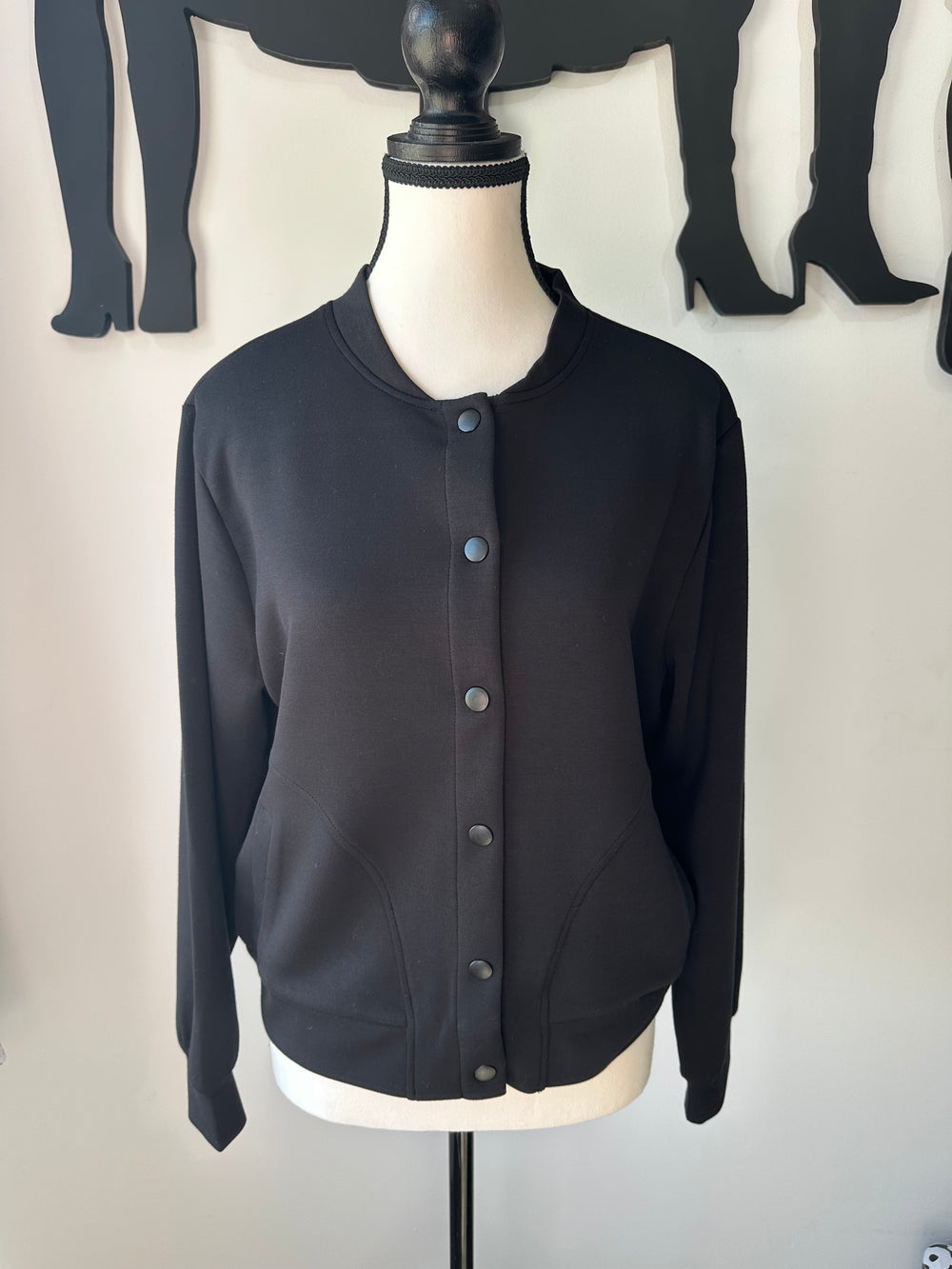 Aurora Black Jacket | Fransa