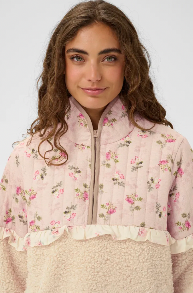 Aiko Floral Teddy Pullover | Culture