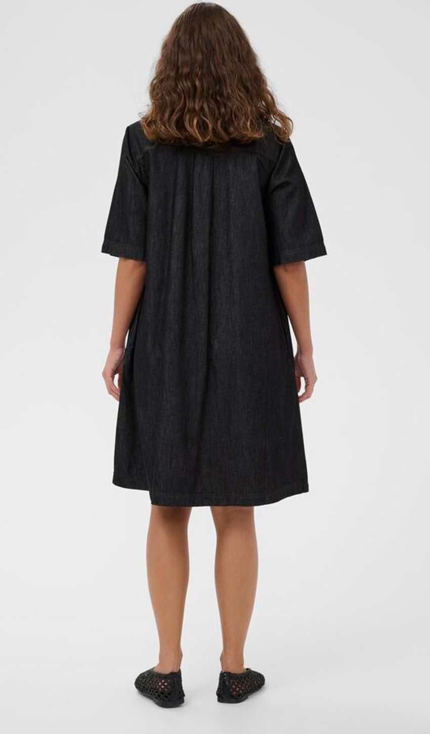 Black Denim Winnie Dress | Culture