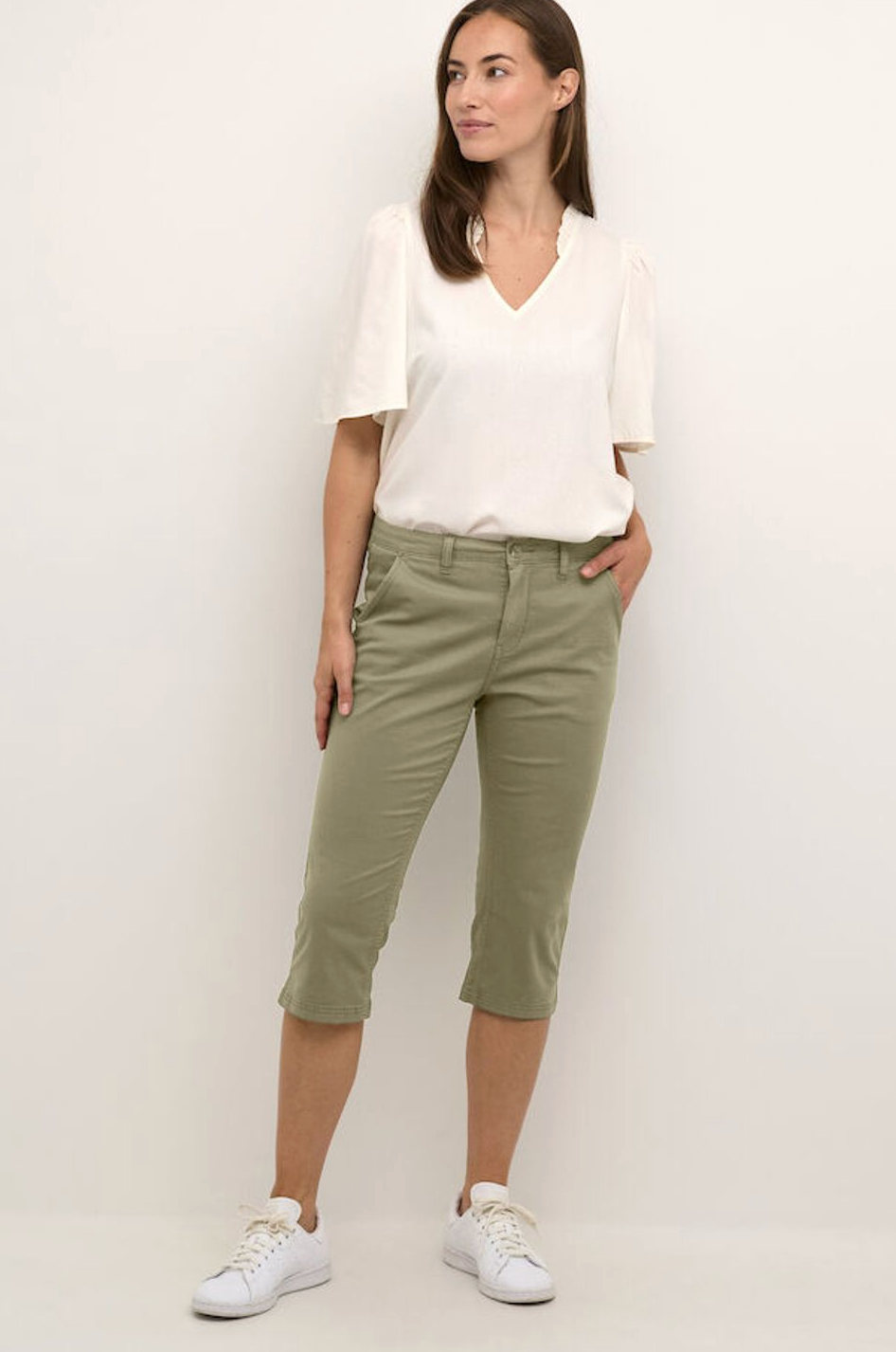 Burnt Olive Brita Capri | Culture