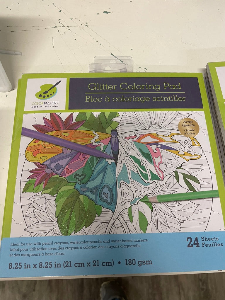 Glitter Coloring Book