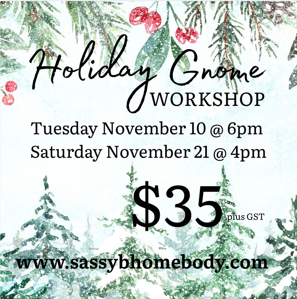 Holiday Gnome Workshop
