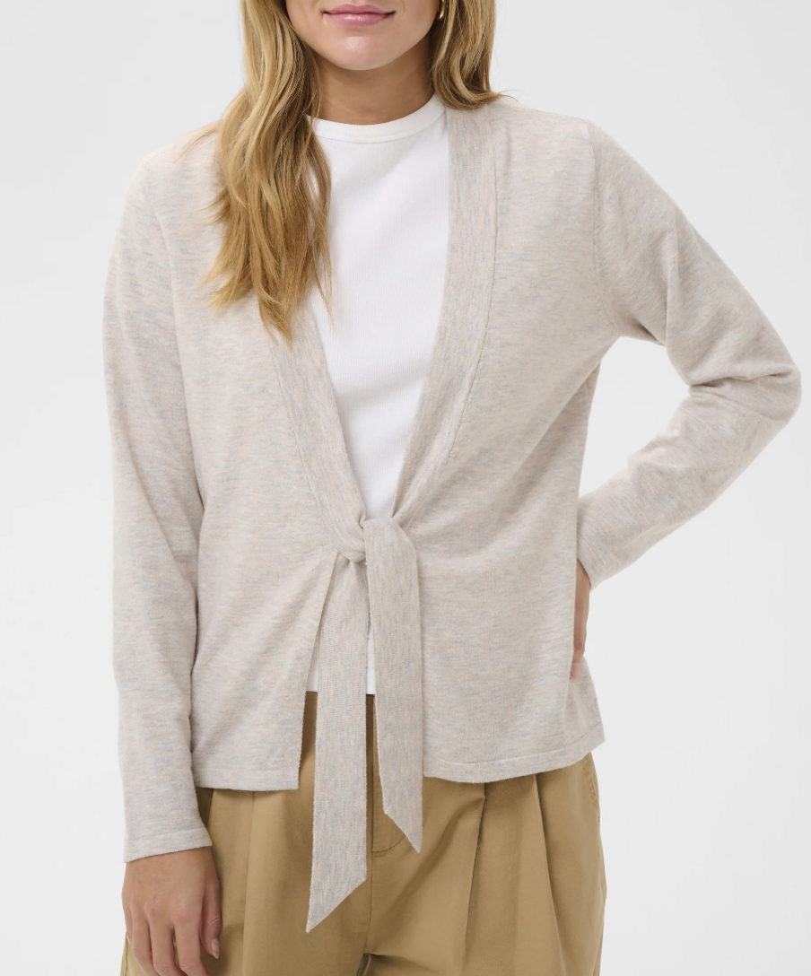 Prila Tie Cardigan