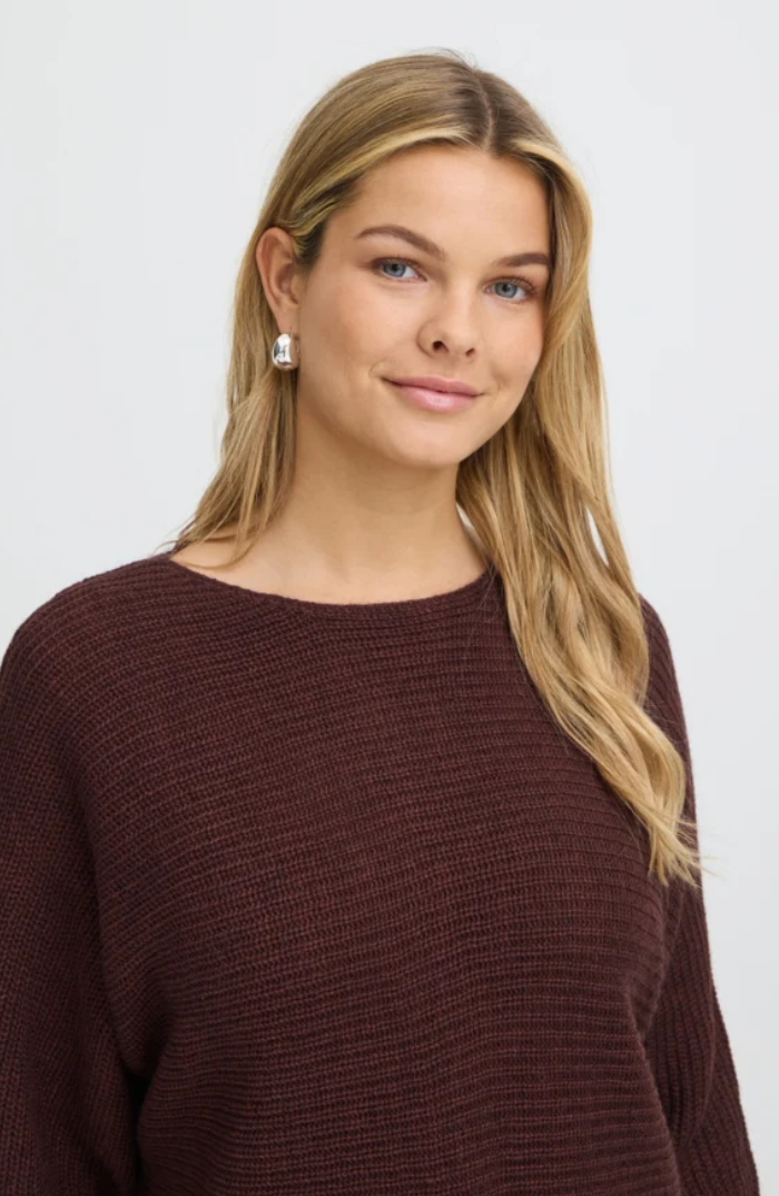 Retta Oversized Knit Pullover | Fransa