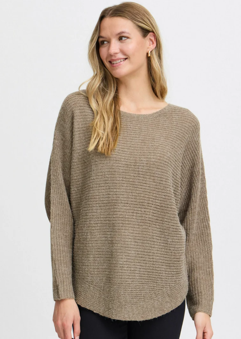 Retta Oversized Knit Pullover | Fransa