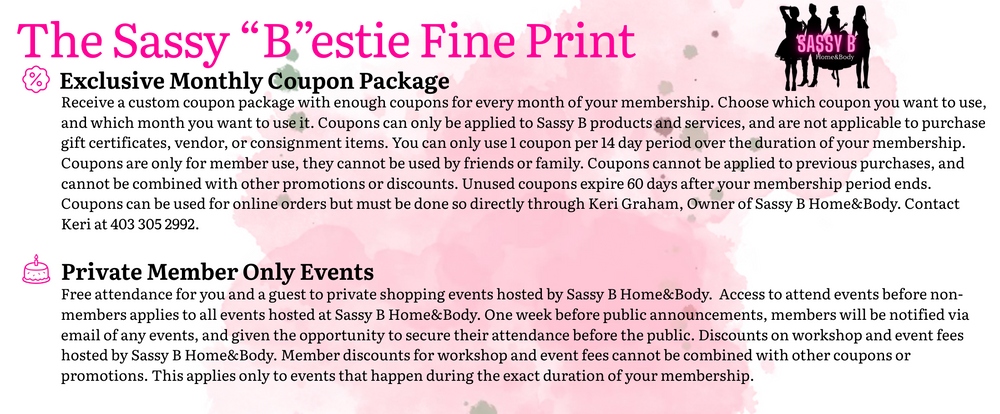 Sassy "B"estie Membership