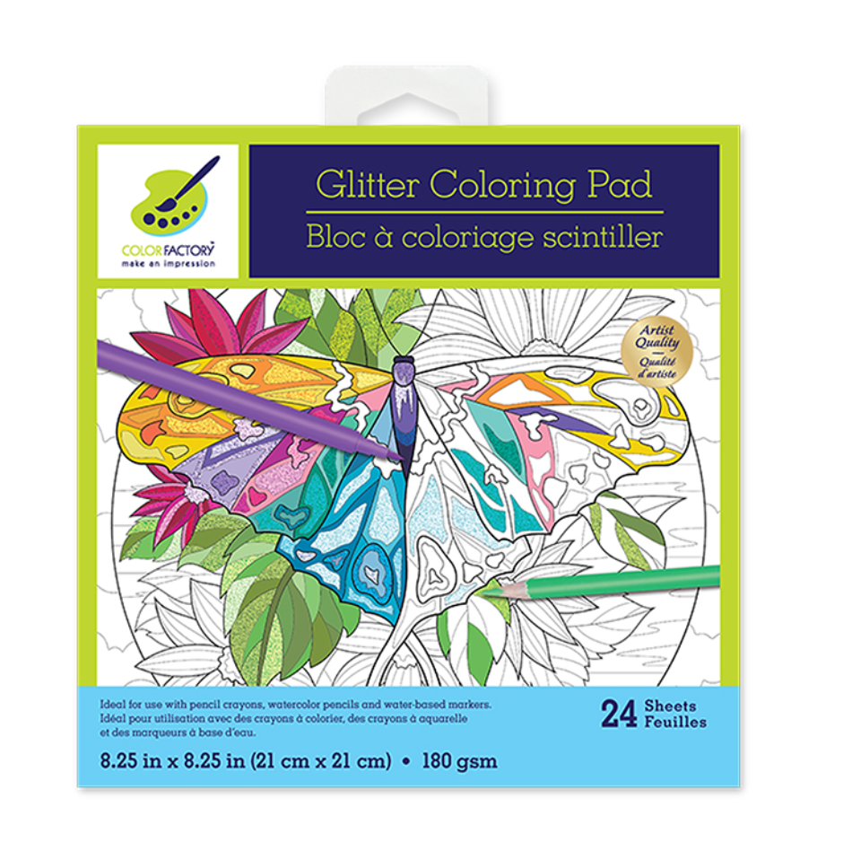 Glitter Coloring Book