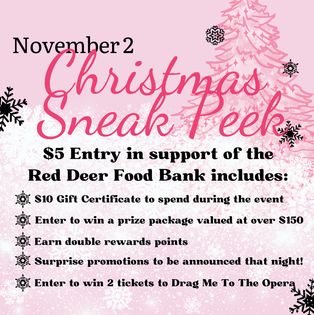 Christmas Sneak Peek Event November 2