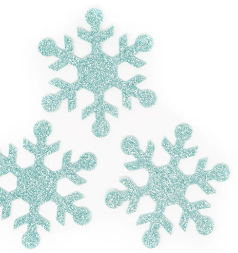 Glitter Snowflake Ornament