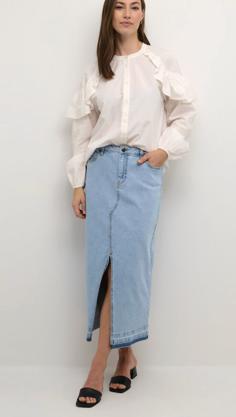 Ami Light Blue Skirt | Culture
