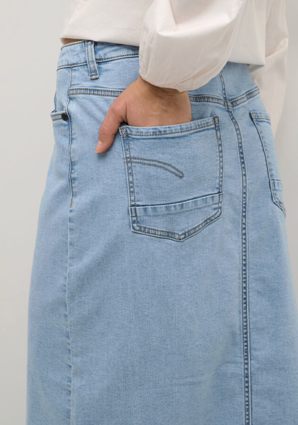 Ami Light Blue Skirt | Culture