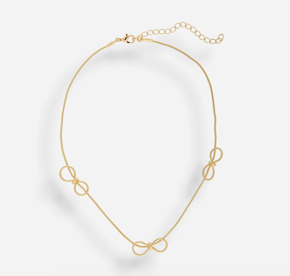 Gold Bow Necklace | GC