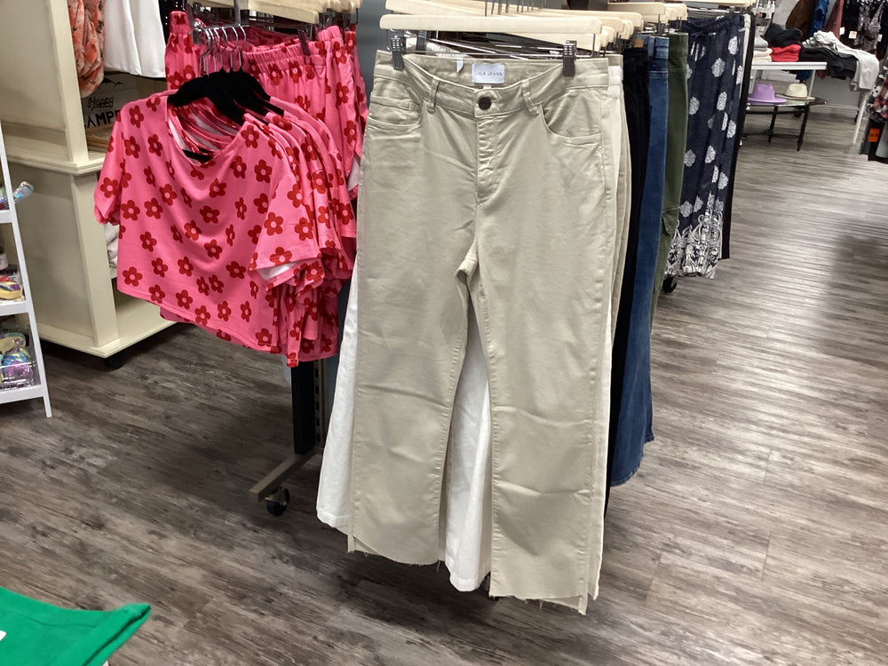 Lola Jeans "Kate" Cream Summer Pant