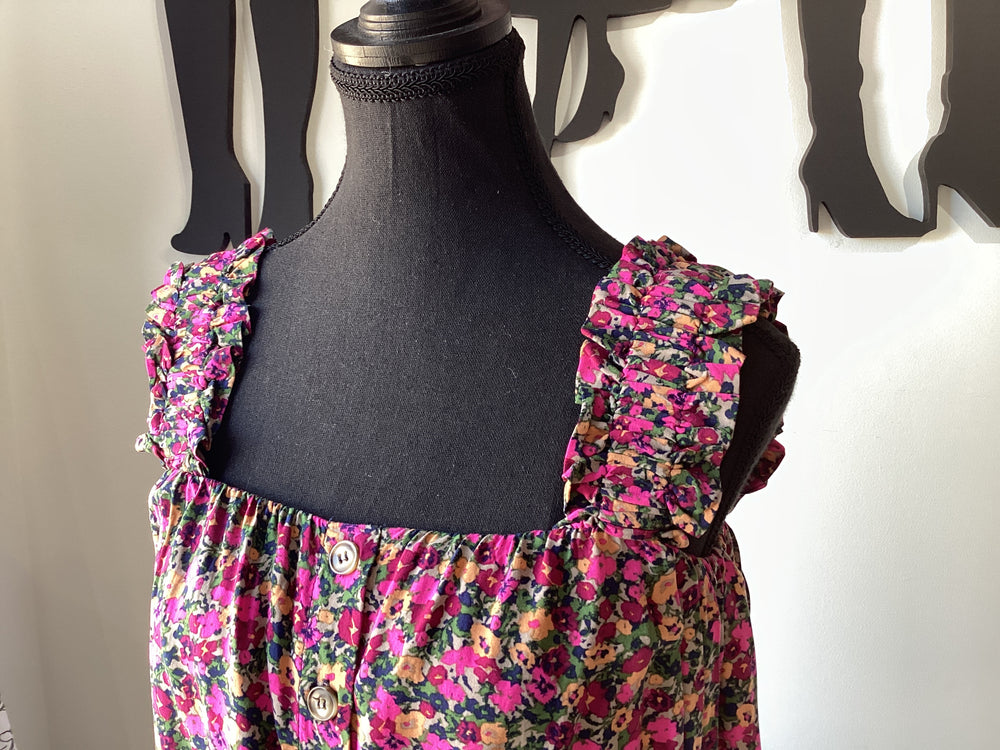 Boho Floral Tank Top