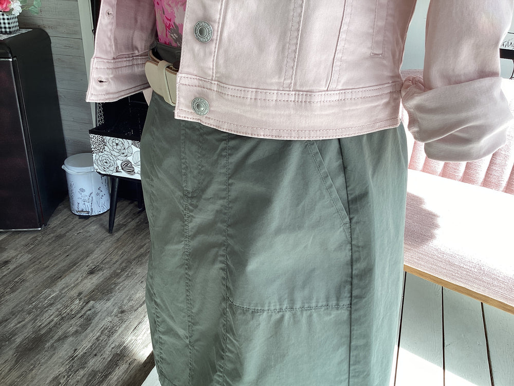 Juline Green Skirt