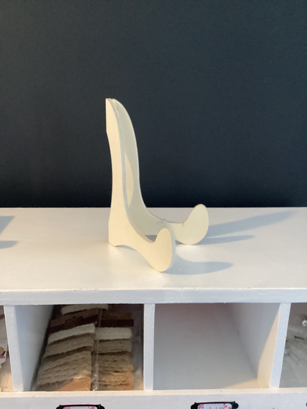 Plate Stand Wood Easel