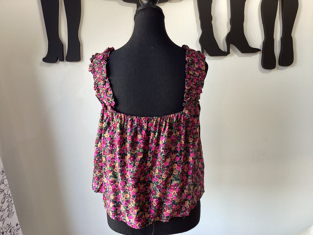 Boho Floral Tank Top