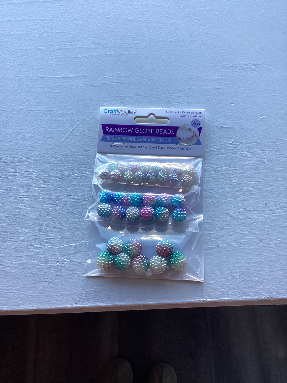 Rainbow Globe Beads