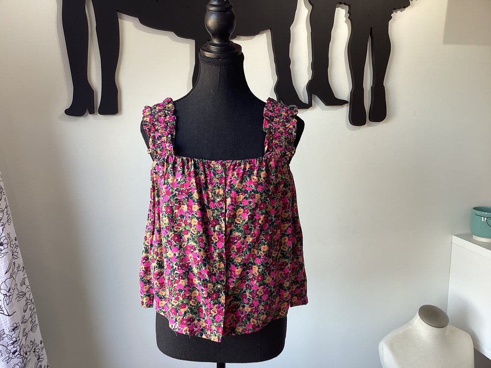 Boho Floral Tank Top