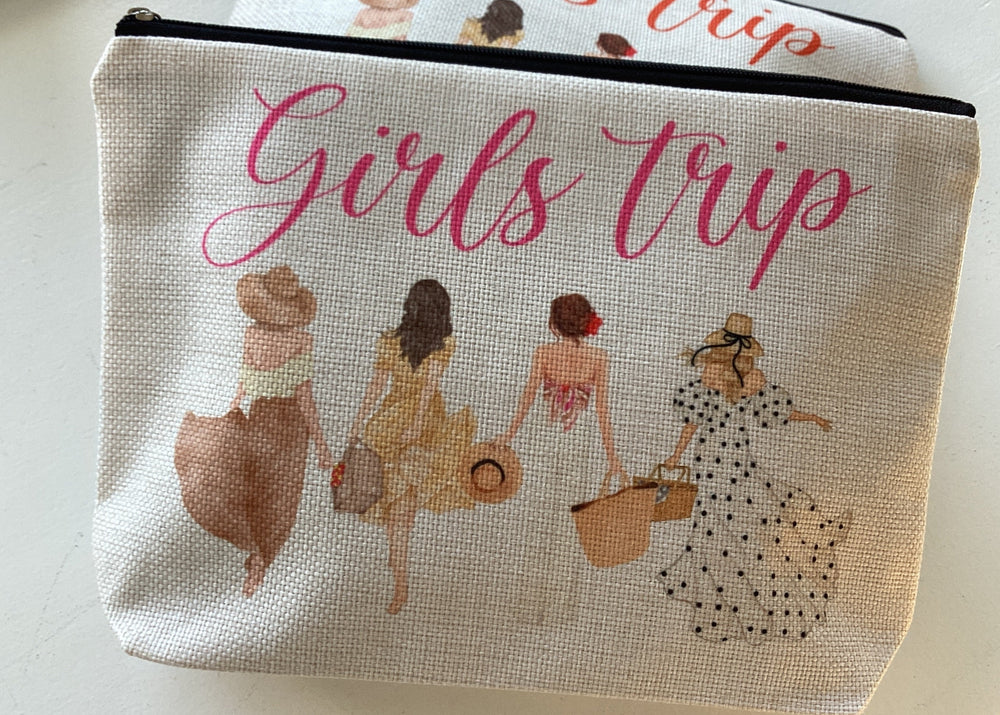 Girl Trip Zipper Pouch