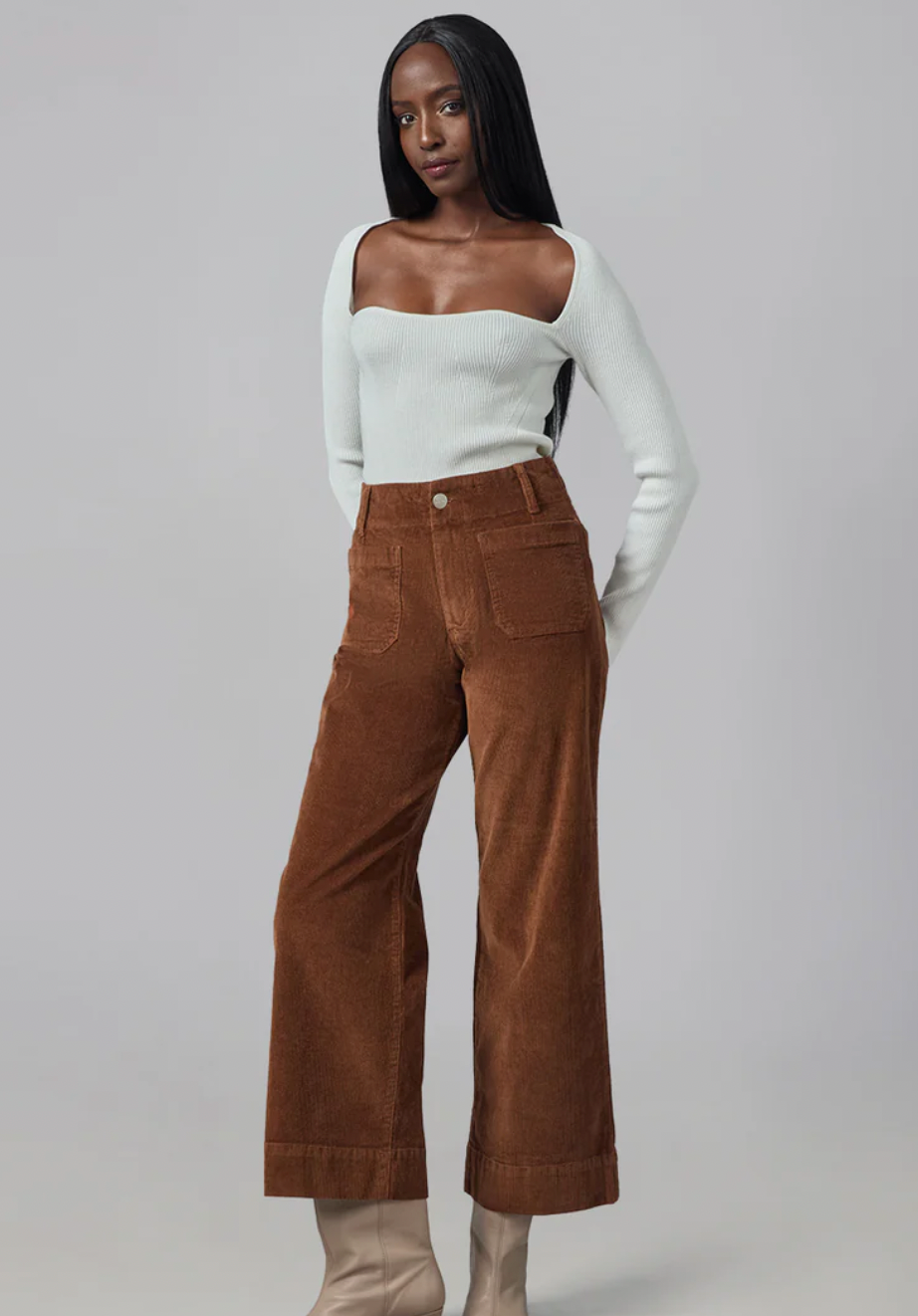 Lola Jeans "Colette" Wide Leg Cord