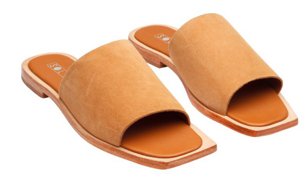 Madonna Suede Slide | Sol Sana