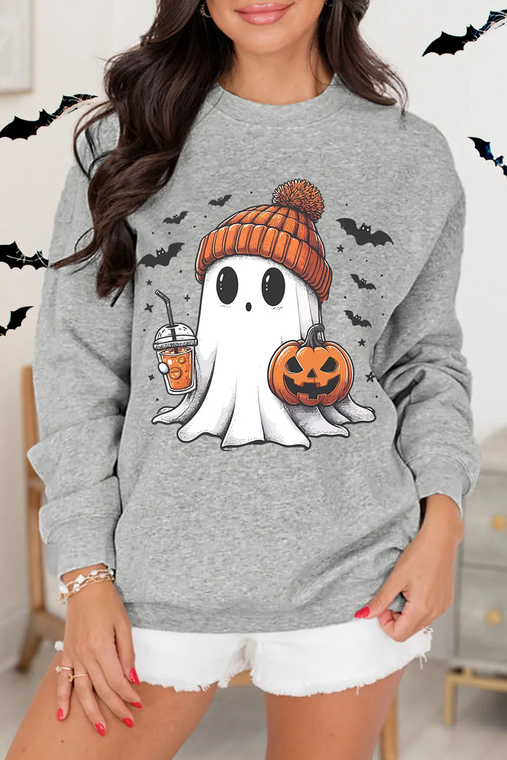 Halloween Ghost Sweatshirt