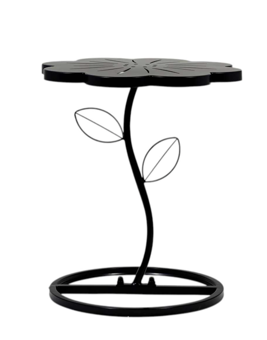 Metal Table in Teal Blue or Black