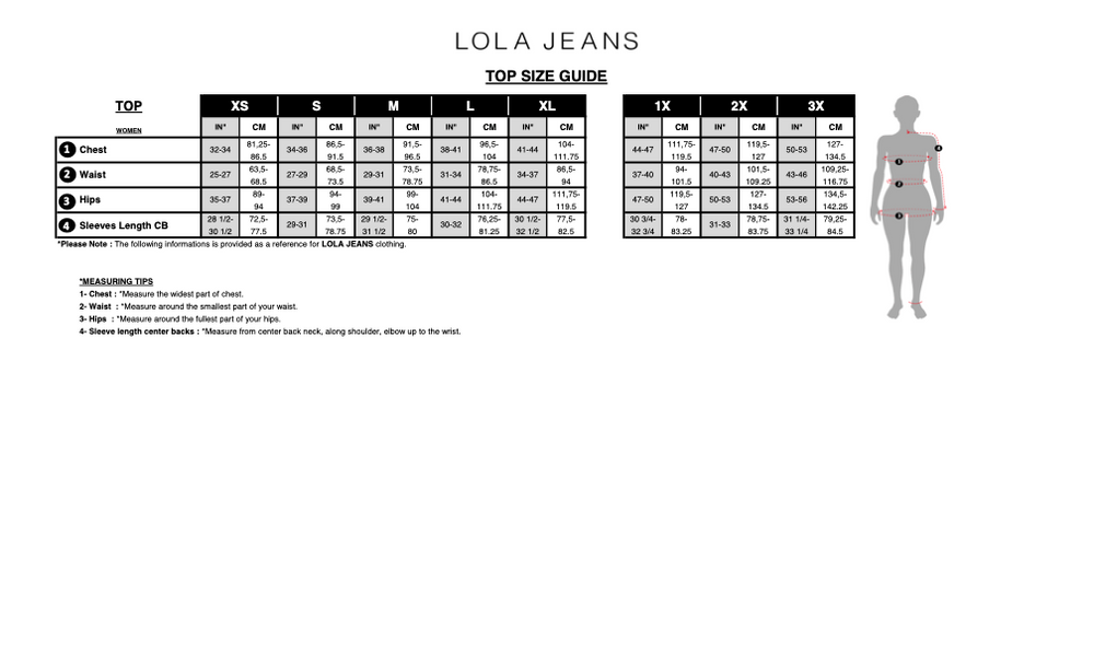 Lola Jeans "Gabriella" Denim Jacket