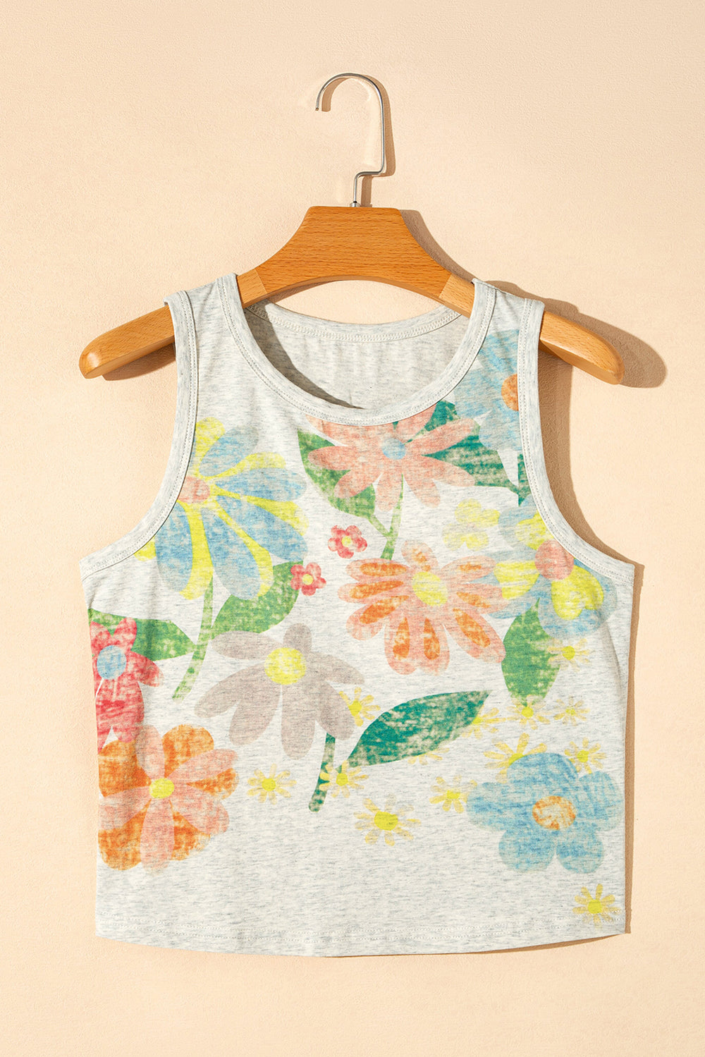 Vintage Floral Print Tank