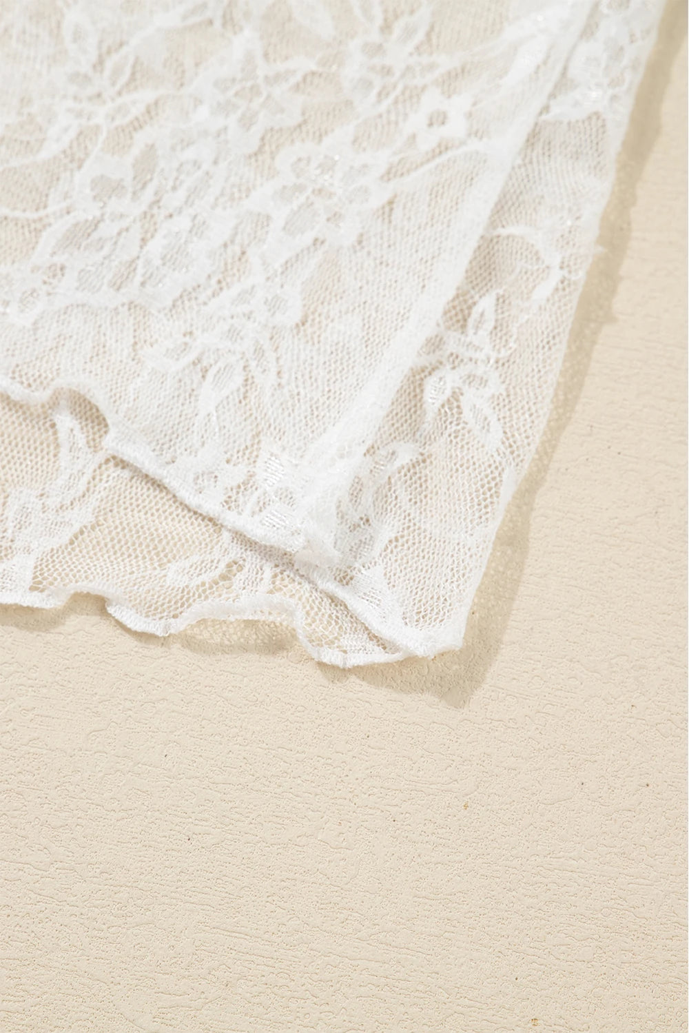 Long Sleeve Mesh Top Black, White, or Brown